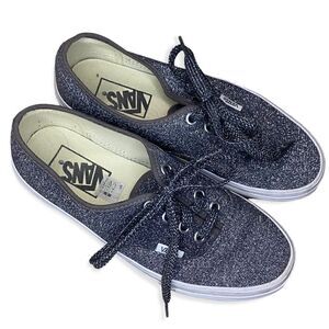 Vans Lurex Glitter Authentic Sneaker Size 9 Women